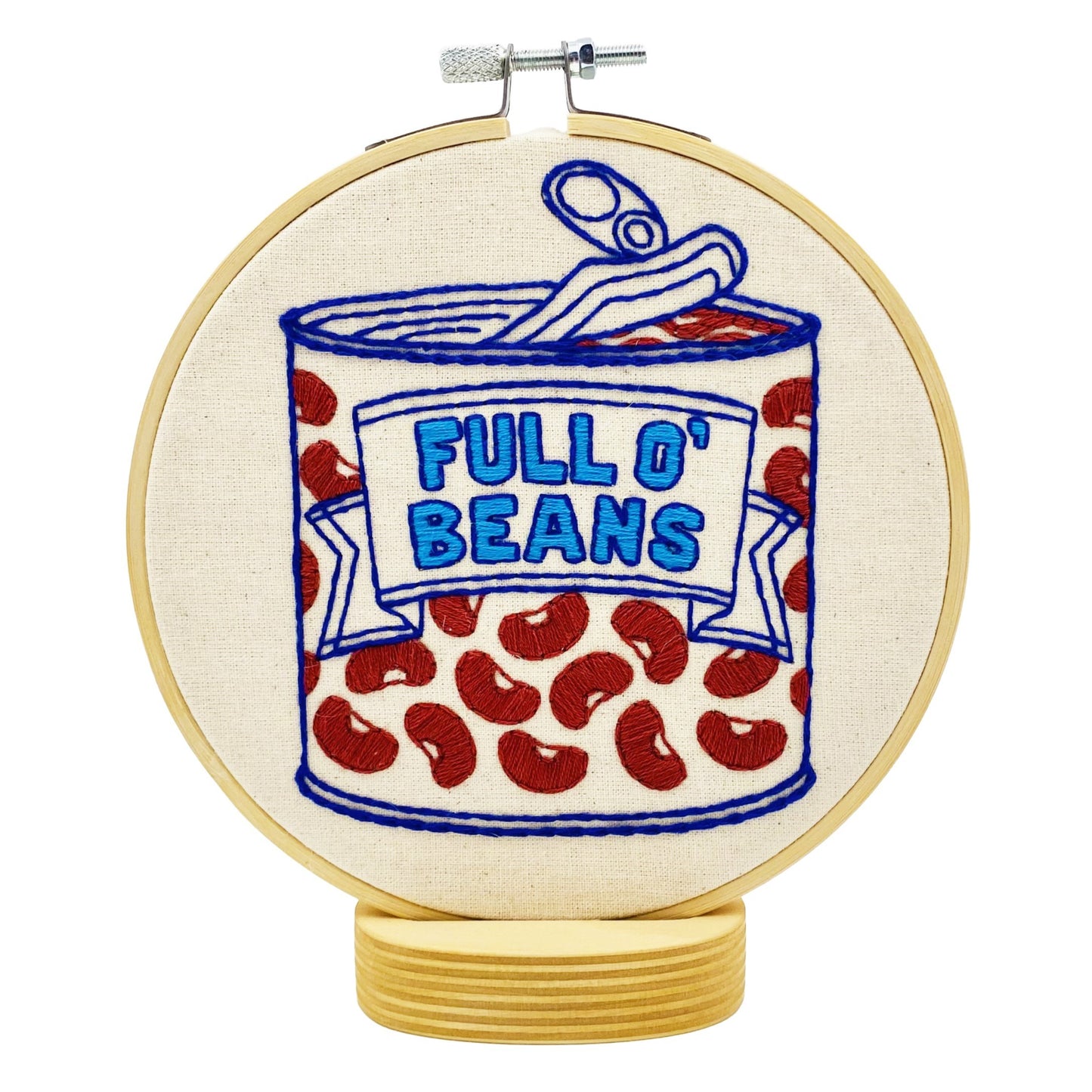Beans Complete Embroidery Kit
