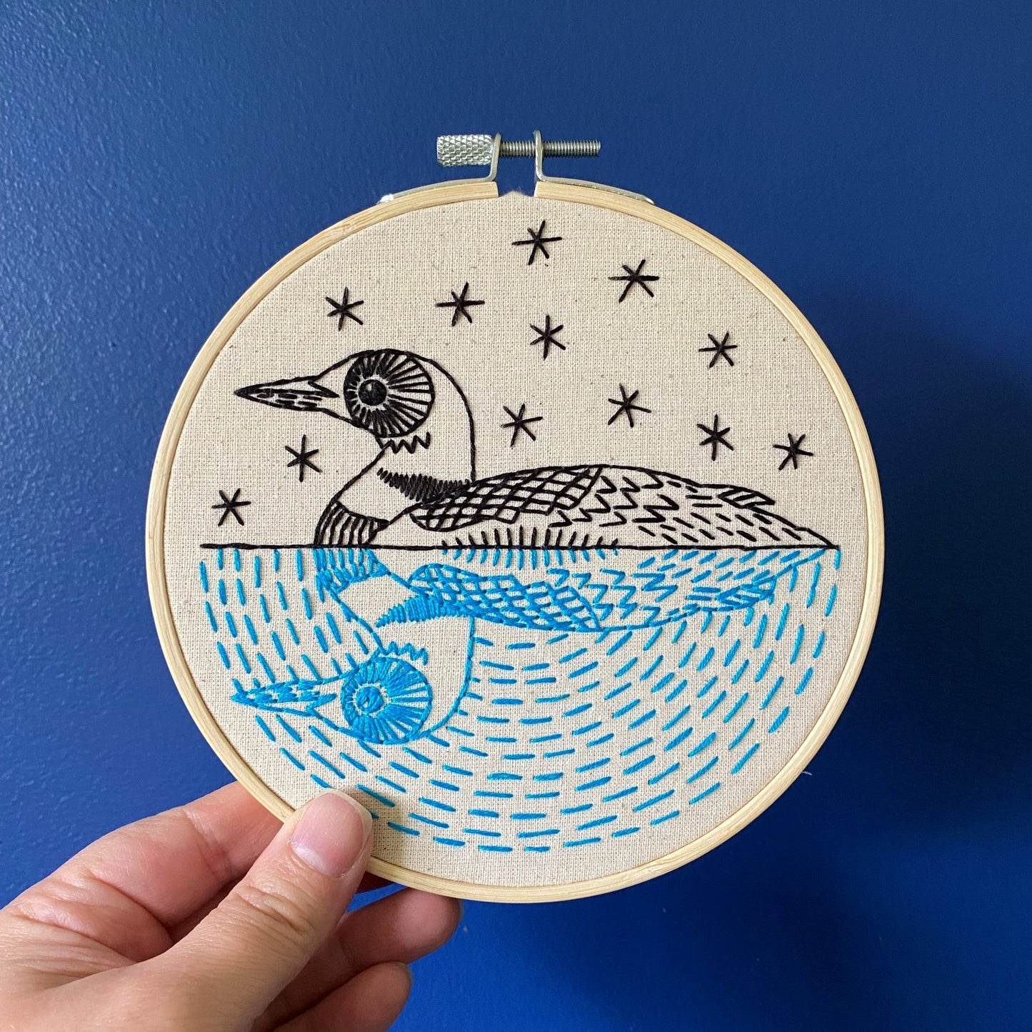 Loon Complete Complete Embroidery Kit