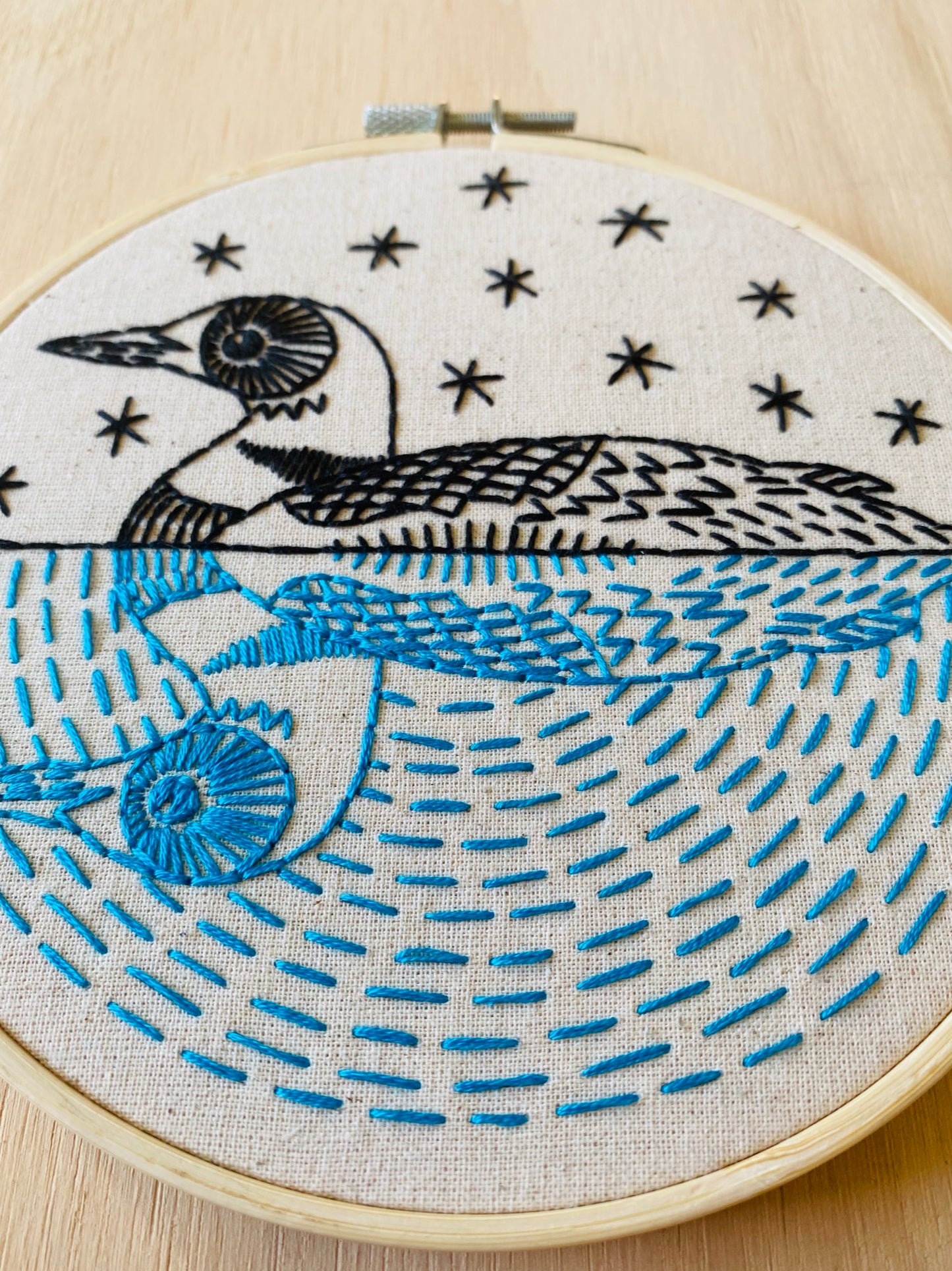 Loon Complete Complete Embroidery Kit