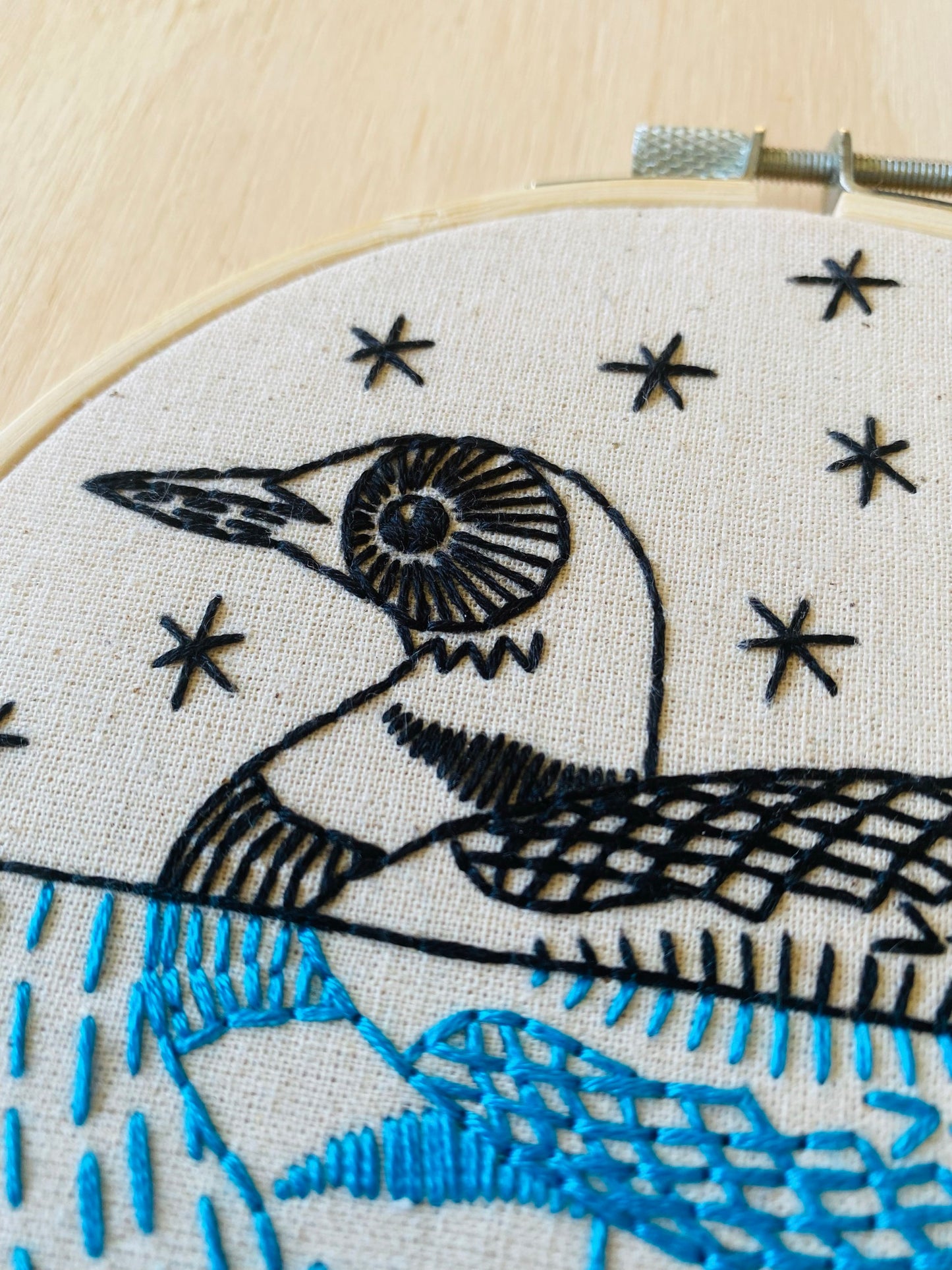Loon Complete Complete Embroidery Kit