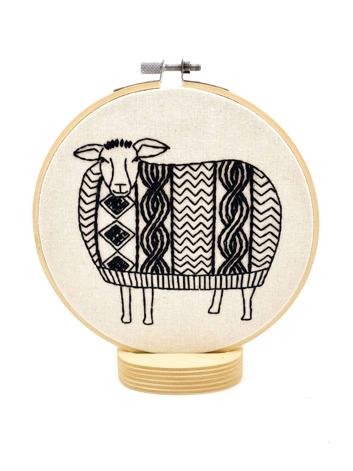 Sweater Weather Sheep Embroidery Kit